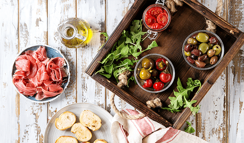 Abbinamento olio cibo