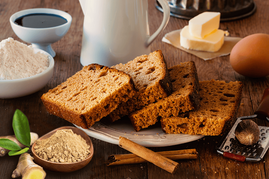 Dolci con olio aromatico zenzero e limone